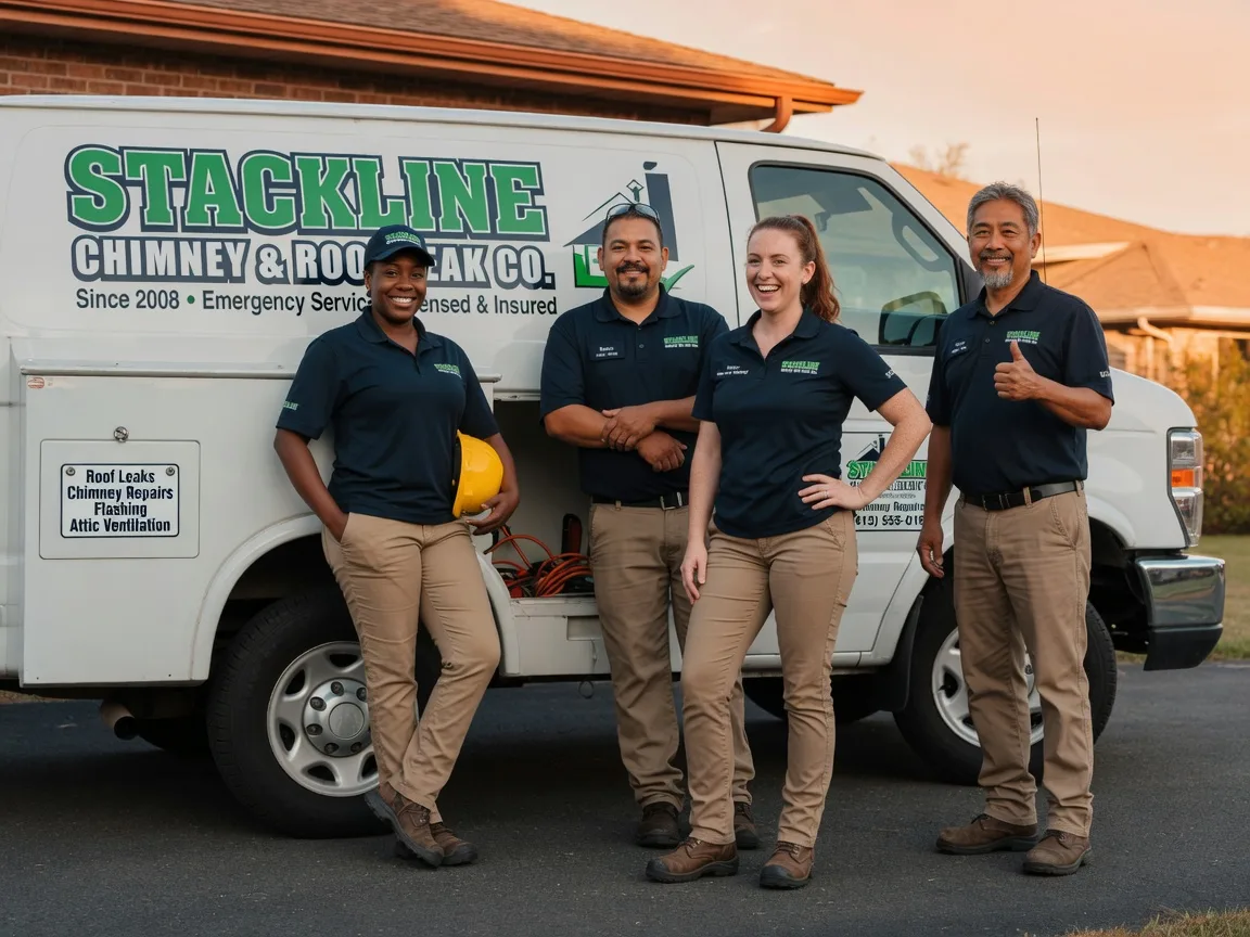 Chimney flashing repair company in Byesville, OH